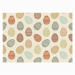 Seamless Pattern Colorful Easter Egg Flat Icons Painted Traditional Style Large Glasses Cloth by BangZart