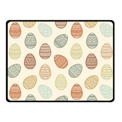 Seamless Pattern Colorful Easter Egg Flat Icons Painted Traditional Style Fleece Blanket (small) by BangZart