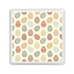 Seamless Pattern Colorful Easter Egg Flat Icons Painted Traditional Style Memory Card Reader (square) by BangZart