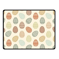 Seamless Pattern Colorful Easter Egg Flat Icons Painted Traditional Style Double Sided Fleece Blanket (small)  by BangZart