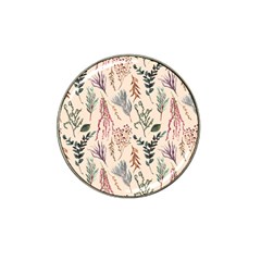 Watercolor Floral Seamless Pattern Hat Clip Ball Marker