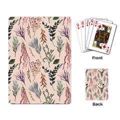 Watercolor Floral Seamless Pattern Playing Cards Single Design (rectangle) by BangZart