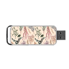 Watercolor Floral Seamless Pattern Portable Usb Flash (one Side) by BangZart