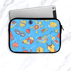 Hand Drawn Seamless Pattern Summer Time Apple Ipad Mini Zipper Cases by BangZart