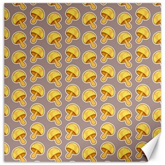 Yellow Mushroom Pattern Canvas 20  X 20  by BangZart