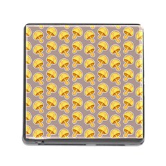 Yellow Mushroom Pattern Memory Card Reader (square 5 Slot) by BangZart