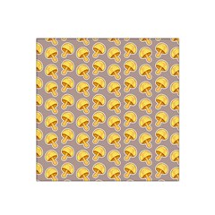 Yellow Mushroom Pattern Satin Bandana Scarf by BangZart