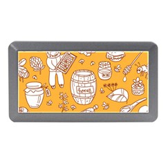 Vector Honey Element Doodle Seamless Pattern With Beehive Beeke Memory Card Reader (mini) by BangZart