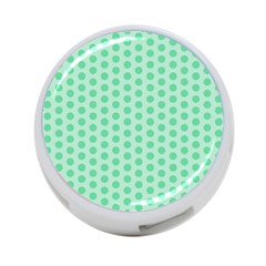 Polka Dots Mint Green, Pastel Colors, Retro, Vintage Pattern 4-port Usb Hub (two Sides) by Casemiro