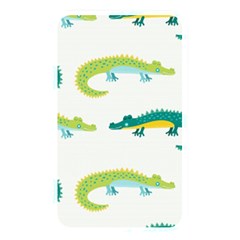 Cute Cartoon Alligator Kids Seamless Pattern With Green Nahd Drawn Crocodiles Memory Card Reader (rectangular) by BangZart