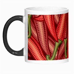 Seamless Chili Pepper Pattern Morph Mugs by BangZart