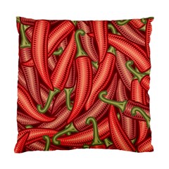 Seamless Chili Pepper Pattern Standard Cushion Case (two Sides) by BangZart