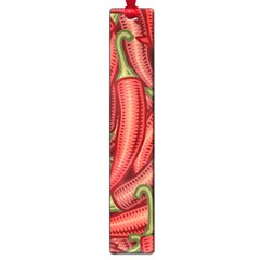 Seamless Chili Pepper Pattern Large Book Marks by BangZart