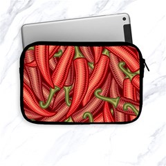 Seamless Chili Pepper Pattern Apple Ipad Mini Zipper Cases by BangZart