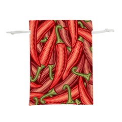 Seamless Chili Pepper Pattern Lightweight Drawstring Pouch (s) by BangZart