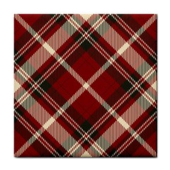 Tartan Scotland Seamless Plaid Pattern Vector Retro Background Fabric Vintage Check Color Square Tile Coaster by BangZart