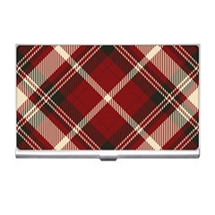 Tartan Scotland Seamless Plaid Pattern Vector Retro Background Fabric Vintage Check Color Square Business Card Holder by BangZart