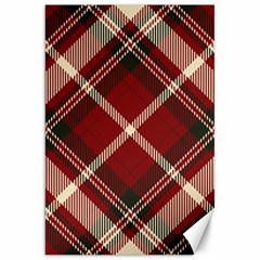 Tartan Scotland Seamless Plaid Pattern Vector Retro Background Fabric Vintage Check Color Square Canvas 20  X 30  by BangZart