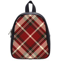 Tartan Scotland Seamless Plaid Pattern Vector Retro Background Fabric Vintage Check Color Square School Bag (small) by BangZart