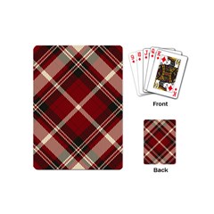 Tartan Scotland Seamless Plaid Pattern Vector Retro Background Fabric Vintage Check Color Square Playing Cards Single Design (mini) by BangZart