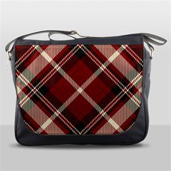 Tartan Scotland Seamless Plaid Pattern Vector Retro Background Fabric Vintage Check Color Square Messenger Bag by BangZart