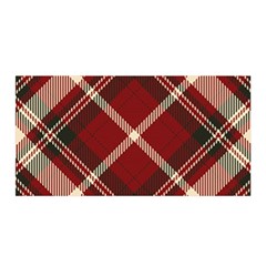 Tartan Scotland Seamless Plaid Pattern Vector Retro Background Fabric Vintage Check Color Square Satin Wrap by BangZart