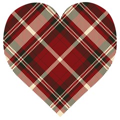 Tartan Scotland Seamless Plaid Pattern Vector Retro Background Fabric Vintage Check Color Square Wooden Puzzle Heart by BangZart