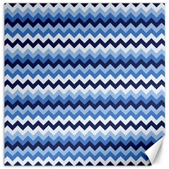 Zigzag Pattern Seamless Zig Zag Background Color Canvas 16  X 16  by BangZart