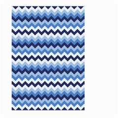 Zigzag Pattern Seamless Zig Zag Background Color Large Garden Flag (two Sides) by BangZart