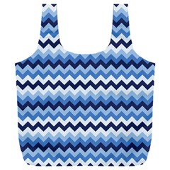 Zigzag Pattern Seamless Zig Zag Background Color Full Print Recycle Bag (xxxl) by BangZart