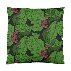 Seamless Pattern With Hand Drawn Guelder Rose Branches Standard Cushion Case (one Side) by BangZart