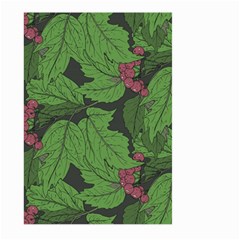 Seamless Pattern With Hand Drawn Guelder Rose Branches Large Garden Flag (two Sides) by BangZart