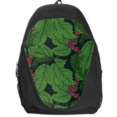 Seamless Pattern With Hand Drawn Guelder Rose Branches Backpack Bag by BangZart