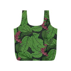 Seamless Pattern With Hand Drawn Guelder Rose Branches Full Print Recycle Bag (s) by BangZart