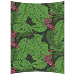 Seamless Pattern With Hand Drawn Guelder Rose Branches Back Support Cushion by BangZart