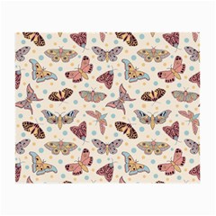 Pattern With Butterflies Moths Small Glasses Cloth by BangZart