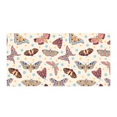 Pattern With Butterflies Moths Satin Wrap by BangZart