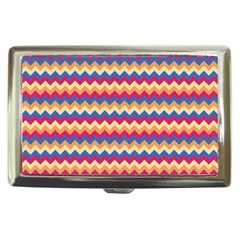 Zigzag Pattern Seamless Zig Zag Background Color Cigarette Money Case by BangZart