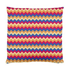 Zigzag Pattern Seamless Zig Zag Background Color Standard Cushion Case (one Side) by BangZart