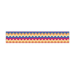 Zigzag Pattern Seamless Zig Zag Background Color Flano Scarf (mini) by BangZart