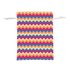 Zigzag Pattern Seamless Zig Zag Background Color Lightweight Drawstring Pouch (m) by BangZart