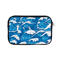 Storm Waves Seamless Pattern Raging Ocean Water Sea Wave Vintage Japanese Storms Print Illustration Apple Macbook Pro 13  Zipper Case by BangZart