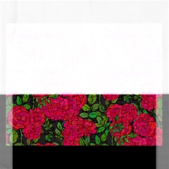 Seamless Pattern With Colorful Bush Roses Rectangular Jigsaw Puzzl by BangZart