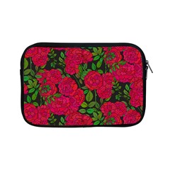 Seamless Pattern With Colorful Bush Roses Apple Ipad Mini Zipper Cases by BangZart