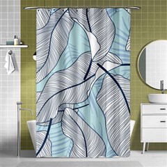 Tropical Flower Seamless Pattern Shower Curtain 48  X 72  (small)  by BangZart