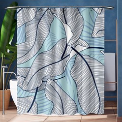 Tropical Flower Seamless Pattern Shower Curtain 60  X 72  (medium)  by BangZart