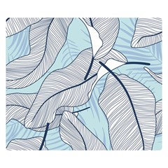 Tropical Flower Seamless Pattern Double Sided Flano Blanket (small) 