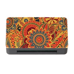 Bright Seamless Pattern With Paisley Elements Hand Drawn Wallpaper With Floral Traditional Memory Card Reader With Cf by BangZart