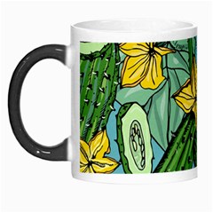 Seamless Pattern With Cucumber Slice Flower Colorful Hand Drawn Background With Vegetables Wallpaper Morph Mugs by BangZart