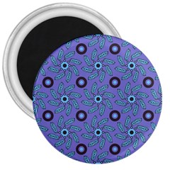 Floral Seamless Pattern 3  Magnets